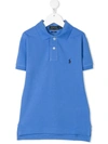 Ralph Lauren Kids' Cotton Polo Shirt In Blue