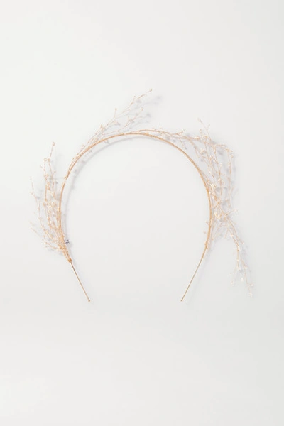 14 / Quatorze Gold-tone Pearl Headband