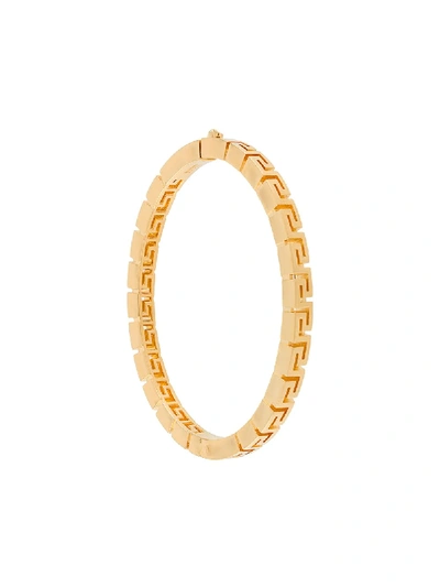 Versace Greca Motif Bracelet In Gold