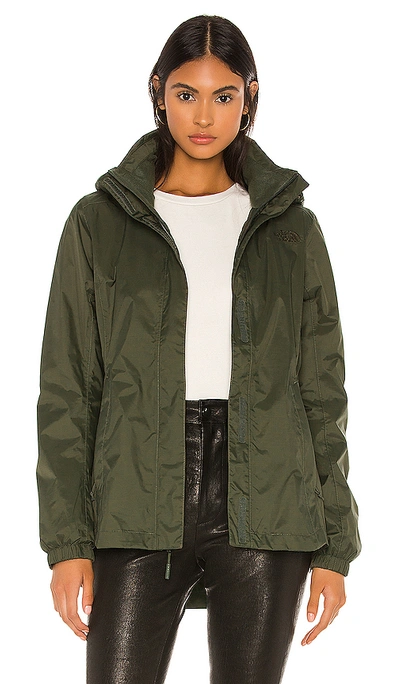 The North Face Resolve Parka Ii In New Taupe Green
