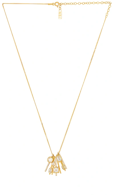 Natalie B Jewelry Celine Necklace In Gold