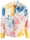 Levi's Levis Multicolor Vintage Fit Trucker Denim Jacket In White