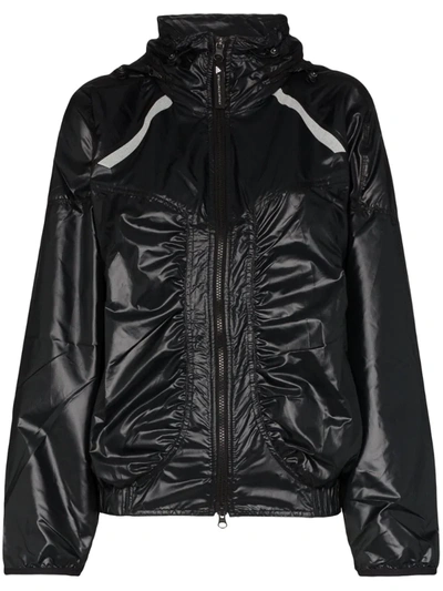 Adidas By Stella Mccartney X Stella Mccartney Hooded Jacket In Black