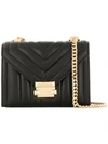 Michael Michael Kors Small Whitney Crossbody Bag In Nero