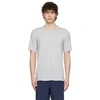 Nike Grey Yoga Dri-fit T-shirt In Light Smoke Grey