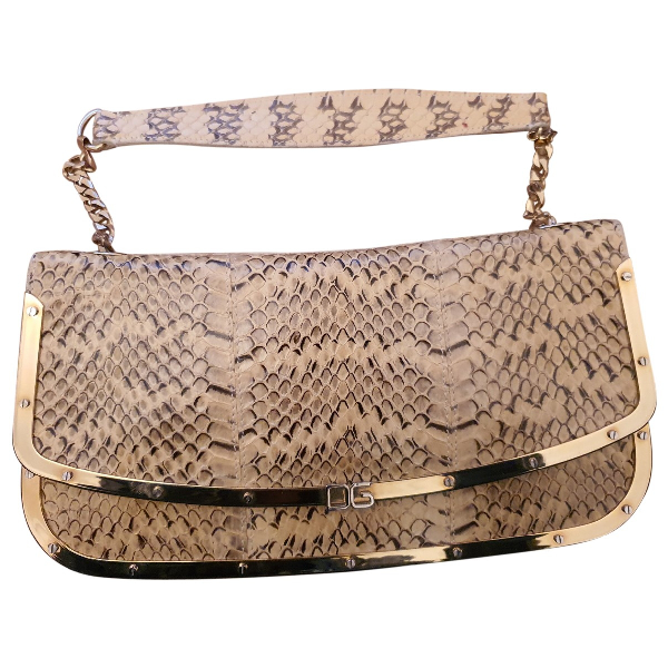 dolce and gabbana python bag