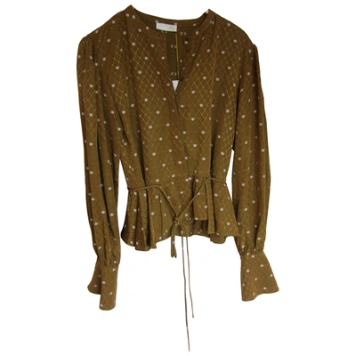 Pre-owned Stine Goya Blouse In Gold