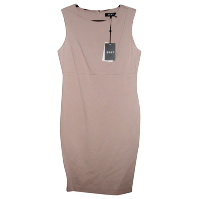 Pre-owned Dkny Mid-length Dress In Other