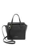 Ferragamo Small Amy Tote In Black