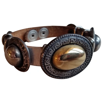 Pre-owned Furla Metallic Metal Bracelet