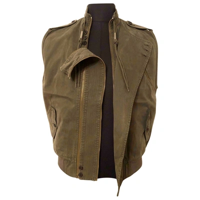 Pre-owned Surface To Air Waistcoat In Khaki