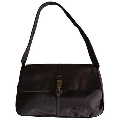 Pre-owned Marella Cloth Handbag In Brown