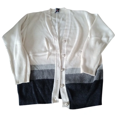 Pre-owned Versace Cashmere Cardigan In Other