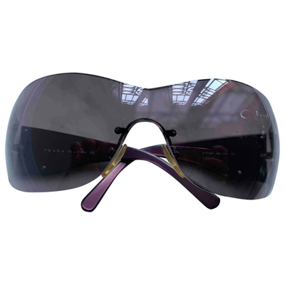 Pre-owned Prada Purple Sunglasses