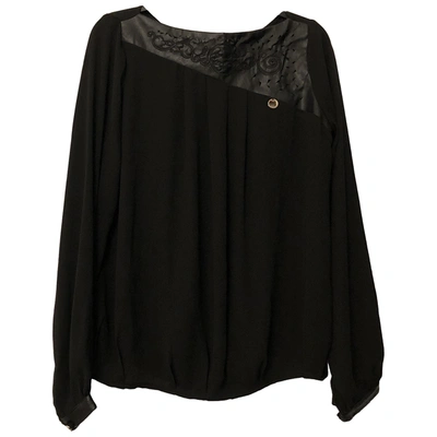 Pre-owned Mangano Black Polyester Top