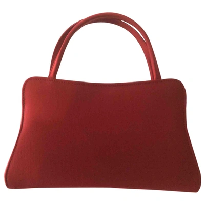 Pre-owned Lulu Guinness Cloth Mini Bag In Red