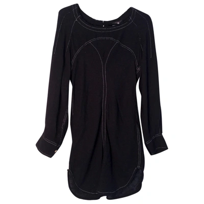 Pre-owned Isabel Marant Étoile Silk Tunic In Black