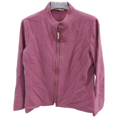 Pre-owned Marella Cashmere Short Vest In Pink