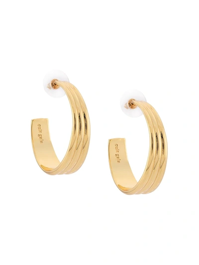Cult Gaia Mini Kaia Hoop Earrings In Gold