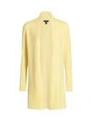 Saks Fifth Avenue Collection Cashmere Duster In Sundrop Yellow