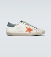 White Leather/ Apricot Star