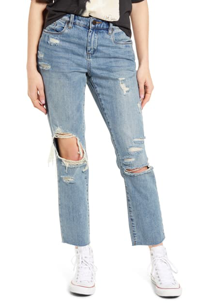 straight leg ankle jeans