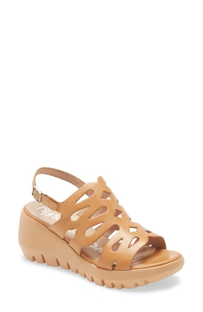 Wonders D-9003 Sandal In Sand Leather