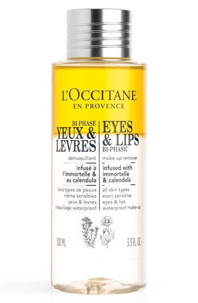 L'occitane Lips And Eyes Bi-phasic Makeup Remover 100ml