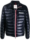 Moncler Daunenjacke Mit Reissverschluss In Blu