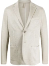 Harris Wharf London Men's Linen Patch-pocket Blazer In Neutrals