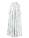 Halpern Embellished Midi Dress In White