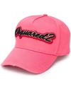 Dsquared2 Logo-embroidered Baseball Cap In Pink