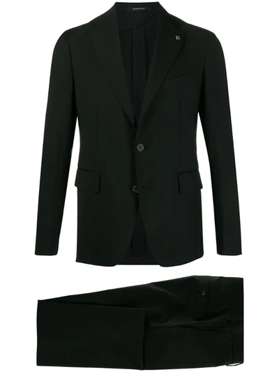 Tagliatore Two-piece Formal Suit In Black