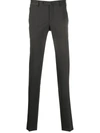 Pt01 Tapered-leg Tailored Trousers In Grey