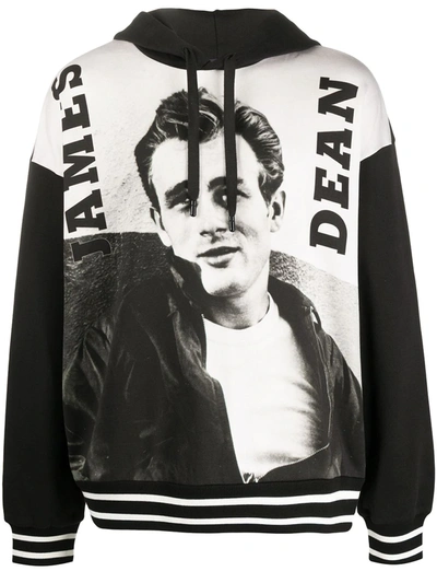 Dolce & Gabbana Hoodie With James Dean Print In Black