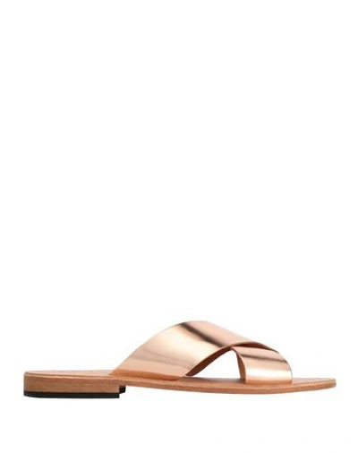 8 By Yoox Sandals In Copper