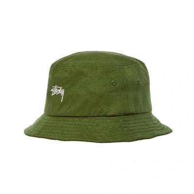 Stussy Bucket Hat In Green