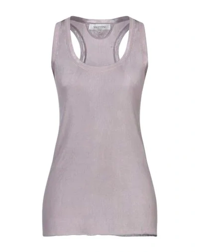 Valentino Tops In Dove Grey
