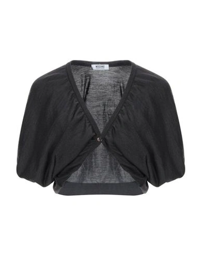 Moschino Cheap And Chic Cardigan In Steel Grey