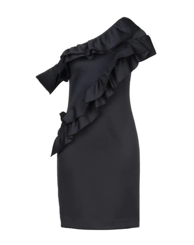 Lanvin Short Dresses In Black