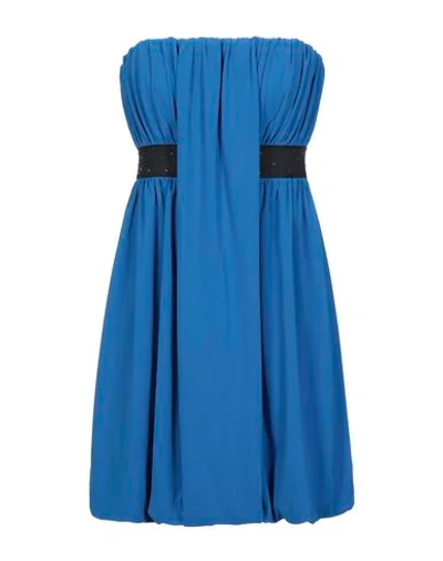 Bagatelle Short Dresses In Blue