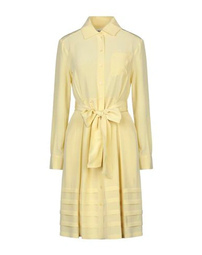 Moschino Formal Dress In Light Yellow