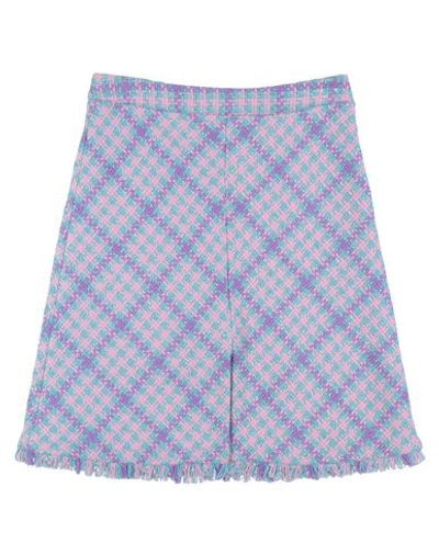Moschino Midi Skirts In Lilac