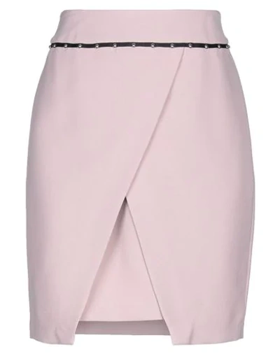 Emporio Armani Midi Skirts In Pink