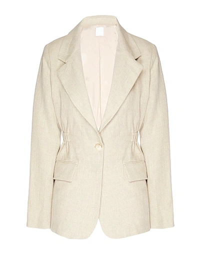 8 By Yoox Suit Jackets In Sand
