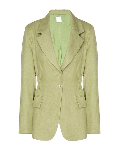 8 By Yoox Suit Jackets In Light Green