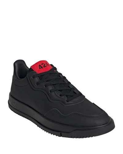 Adidas X 424 Men's Sc Premiere Tonal Leather Sneakers In Black