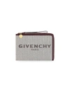 Givenchy Bond Large Logo-print Canvas Pouch In Multicolor
