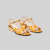 Marc Jacobs The Gem Sandal In Tangerine