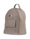 Sergio Rossi Backpack & Fanny Pack In Khaki